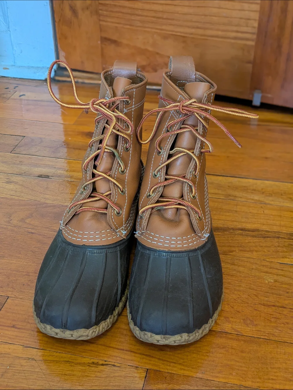 LLBean Unlined Waterproof Women's Duck Boots Size 7